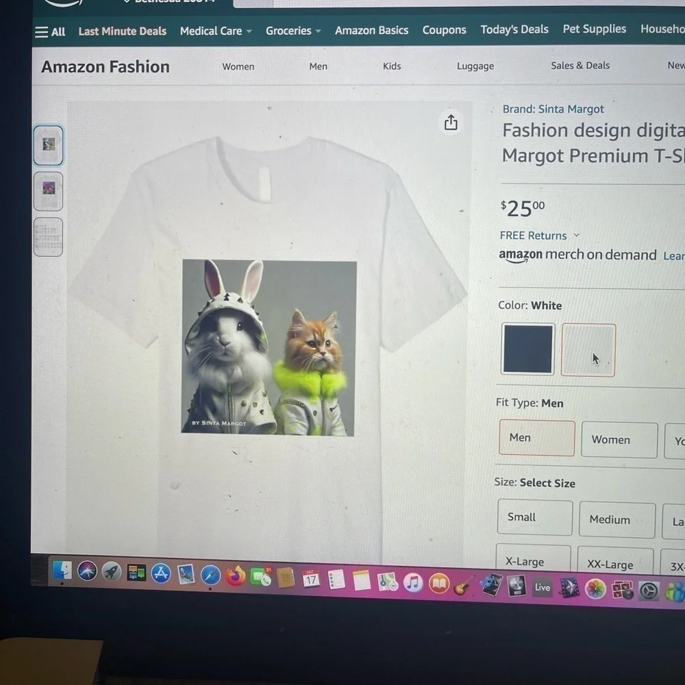 Digital art of fashionable pets by me as prints with lamination NWT A4 print